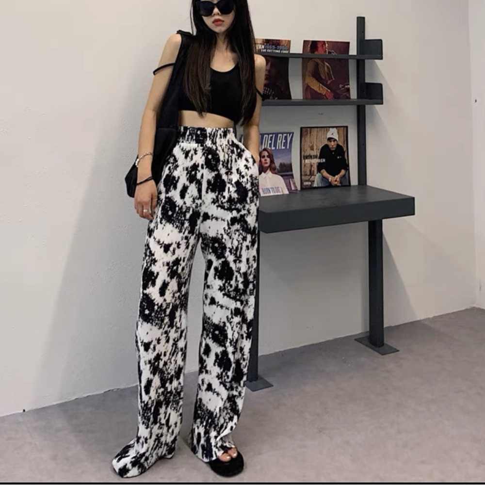 Leopard Band comfortable pants